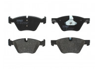 Brake Pad Set, disc brake COTEC GDB1882 TRW