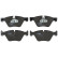 Brake Pad Set, disc brake COTEC GDB1882 TRW, Thumbnail 4