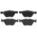 Brake Pad Set, disc brake COTEC GDB1882 TRW, Thumbnail 5