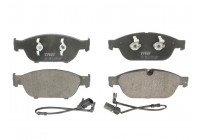 Brake Pad Set, disc brake COTEC GDB1883 TRW