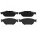 Brake Pad Set, disc brake COTEC GDB1883 TRW, Thumbnail 6