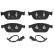 Brake Pad Set, disc brake COTEC GDB1884 TRW, Thumbnail 4