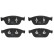 Brake Pad Set, disc brake COTEC GDB1884 TRW, Thumbnail 5