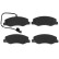 Brake Pad Set, disc brake COTEC GDB1885 TRW, Thumbnail 5