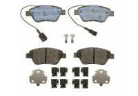 Brake Pad Set, disc brake COTEC GDB1891 TRW