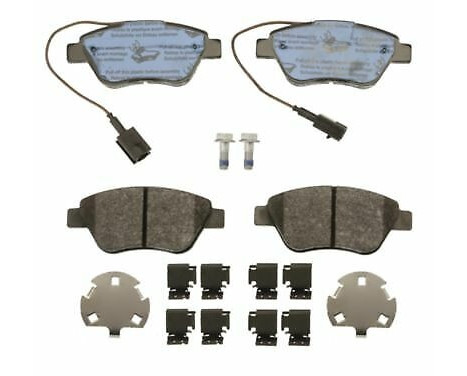 Brake Pad Set, disc brake COTEC GDB1891 TRW