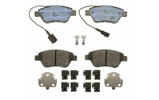 Brake Pad Set, disc brake COTEC GDB1891 TRW