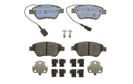 Brake Pad Set, disc brake COTEC GDB1891 TRW, Image 3
