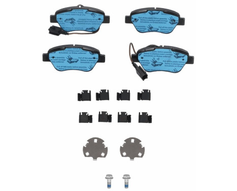 Brake Pad Set, disc brake COTEC GDB1891 TRW, Image 4