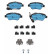 Brake Pad Set, disc brake COTEC GDB1891 TRW, Thumbnail 4