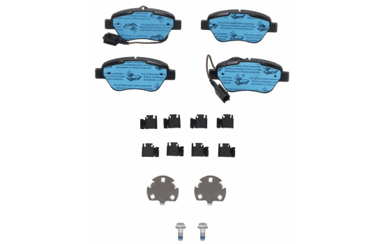 Brake Pad Set, disc brake COTEC GDB1891 TRW, Image 4