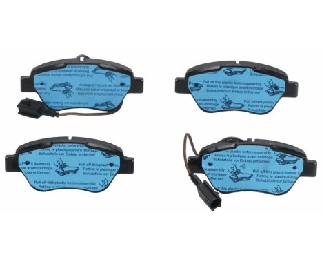 Brake Pad Set, disc brake COTEC GDB1891 TRW, Image 5