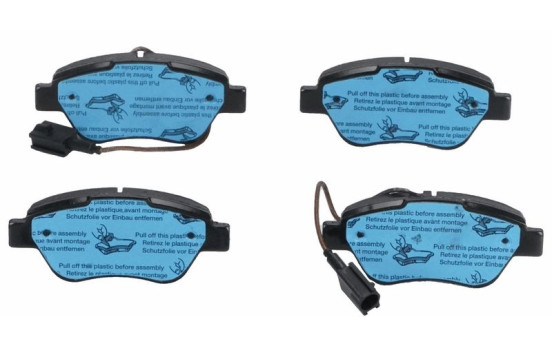 Brake Pad Set, disc brake COTEC GDB1891 TRW, Image 5