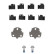 Brake Pad Set, disc brake COTEC GDB1891 TRW, Thumbnail 8