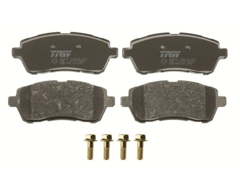 Brake Pad Set, disc brake COTEC GDB1893 TRW, Image 3