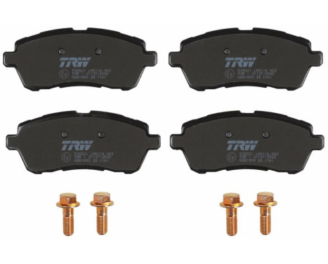 Brake Pad Set, disc brake COTEC GDB1893 TRW, Image 4