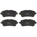Brake Pad Set, disc brake COTEC GDB1893 TRW, Thumbnail 6