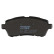 Brake Pad Set, disc brake COTEC GDB1893 TRW, Thumbnail 7