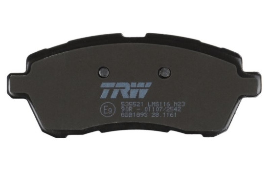 Brake Pad Set, disc brake COTEC GDB1893 TRW, Image 7