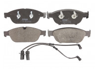 Brake Pad Set, disc brake COTEC GDB1897 TRW