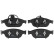 Brake Pad Set, disc brake COTEC GDB1897 TRW, Thumbnail 4