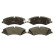 Brake Pad Set, disc brake COTEC GDB1898 TRW, Thumbnail 3