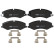 Brake Pad Set, disc brake COTEC GDB1898 TRW, Thumbnail 4
