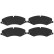 Brake Pad Set, disc brake COTEC GDB1898 TRW, Thumbnail 5