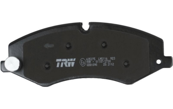 Brake Pad Set, disc brake COTEC GDB1898 TRW, Image 7