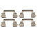 Brake Pad Set, disc brake COTEC GDB1898 TRW, Thumbnail 8
