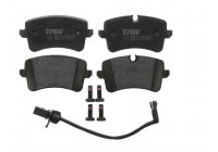 Brake Pad Set, disc brake COTEC GDB1902 TRW