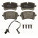 Brake Pad Set, disc brake COTEC GDB1902 TRW, Thumbnail 3