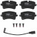Brake Pad Set, disc brake COTEC GDB1902 TRW, Thumbnail 3