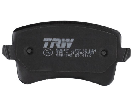 Brake Pad Set, disc brake COTEC GDB1902 TRW, Image 6