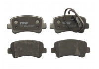 Brake Pad Set, disc brake COTEC GDB1903 TRW