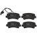 Brake Pad Set, disc brake COTEC GDB1903 TRW, Thumbnail 4