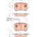 Brake Pad Set, disc brake COTEC GDB1905 TRW