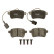 Brake Pad Set, disc brake COTEC GDB1905 TRW, Thumbnail 3