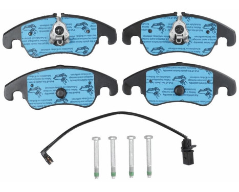 Brake Pad Set, disc brake COTEC GDB1908 TRW, Image 4