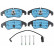 Brake Pad Set, disc brake COTEC GDB1908 TRW, Thumbnail 4