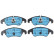Brake Pad Set, disc brake COTEC GDB1908 TRW, Thumbnail 5