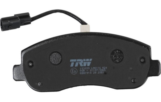 Brake Pad Set, disc brake COTEC GDB1910 TRW, Image 5