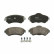 Brake Pad Set, disc brake COTEC GDB1917 TRW