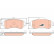 Brake Pad Set, disc brake COTEC GDB1917 TRW, Thumbnail 2