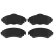 Brake Pad Set, disc brake COTEC GDB1917 TRW, Thumbnail 5