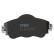 Brake Pad Set, disc brake COTEC GDB1917 TRW, Thumbnail 7