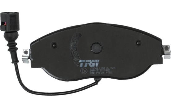 Brake Pad Set, disc brake COTEC GDB1918 TRW, Image 4