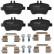 Brake Pad Set, disc brake COTEC GDB1920 TRW, Thumbnail 4