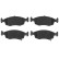 Brake Pad Set, disc brake COTEC GDB1921 TRW, Thumbnail 5