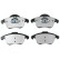 Brake Pad Set, disc brake COTEC GDB1925 TRW, Thumbnail 4